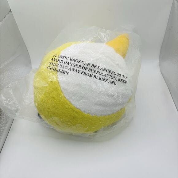 Rare 2012 Rovio Angry Birds 8" Chuck Yellow Bird Plush Stuffed Animal Sealed New - Picture 7 of 12